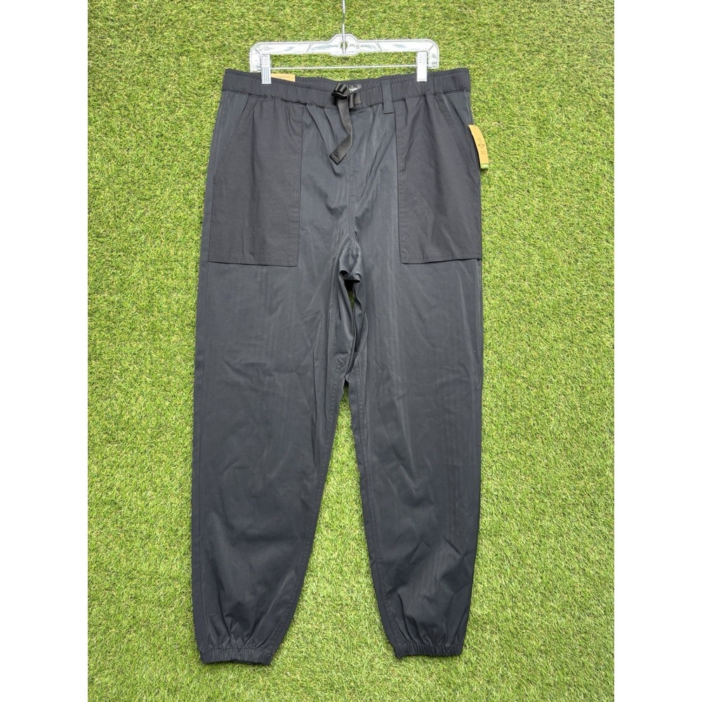 Brixton Crossover Pants Mens XL Black Skate Stretch Jogger Comfort Rugged NWT
